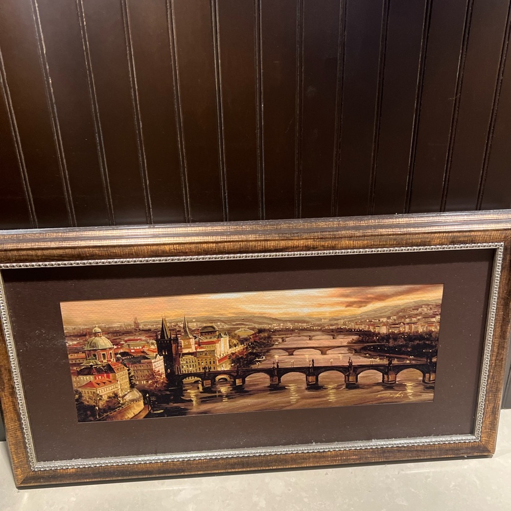 Home Accent Art Painting ‘City of Prague’
